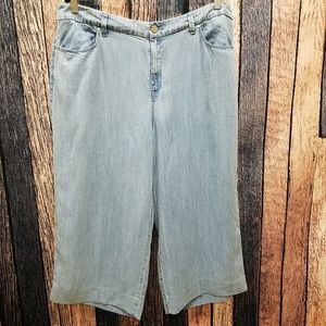 Light Wash Gauchos
